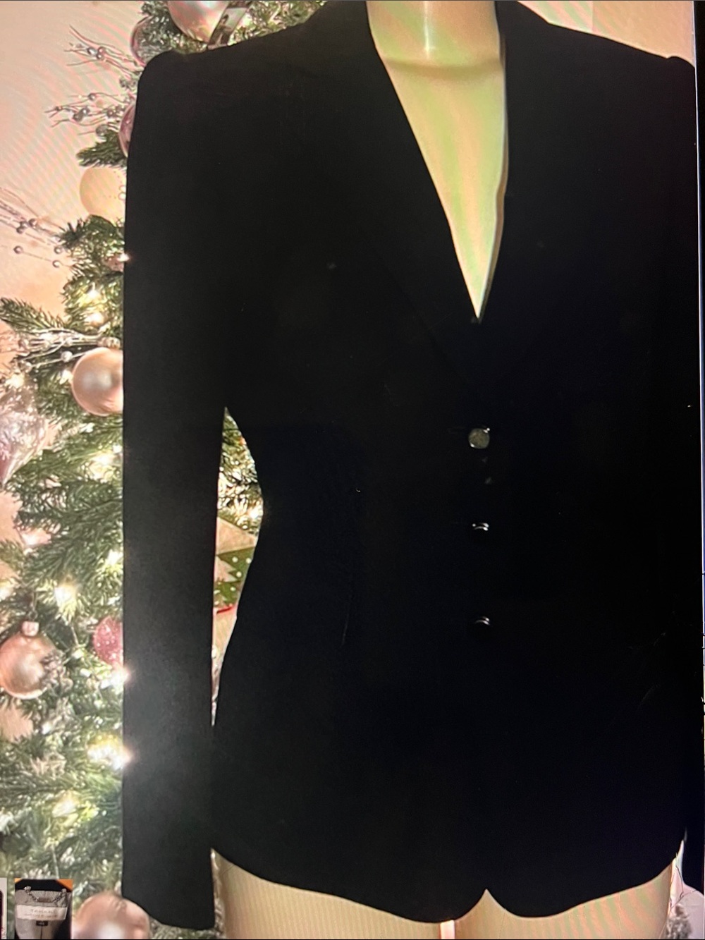 Tahari Black Women's Tailored Blazer - Single-Breasted